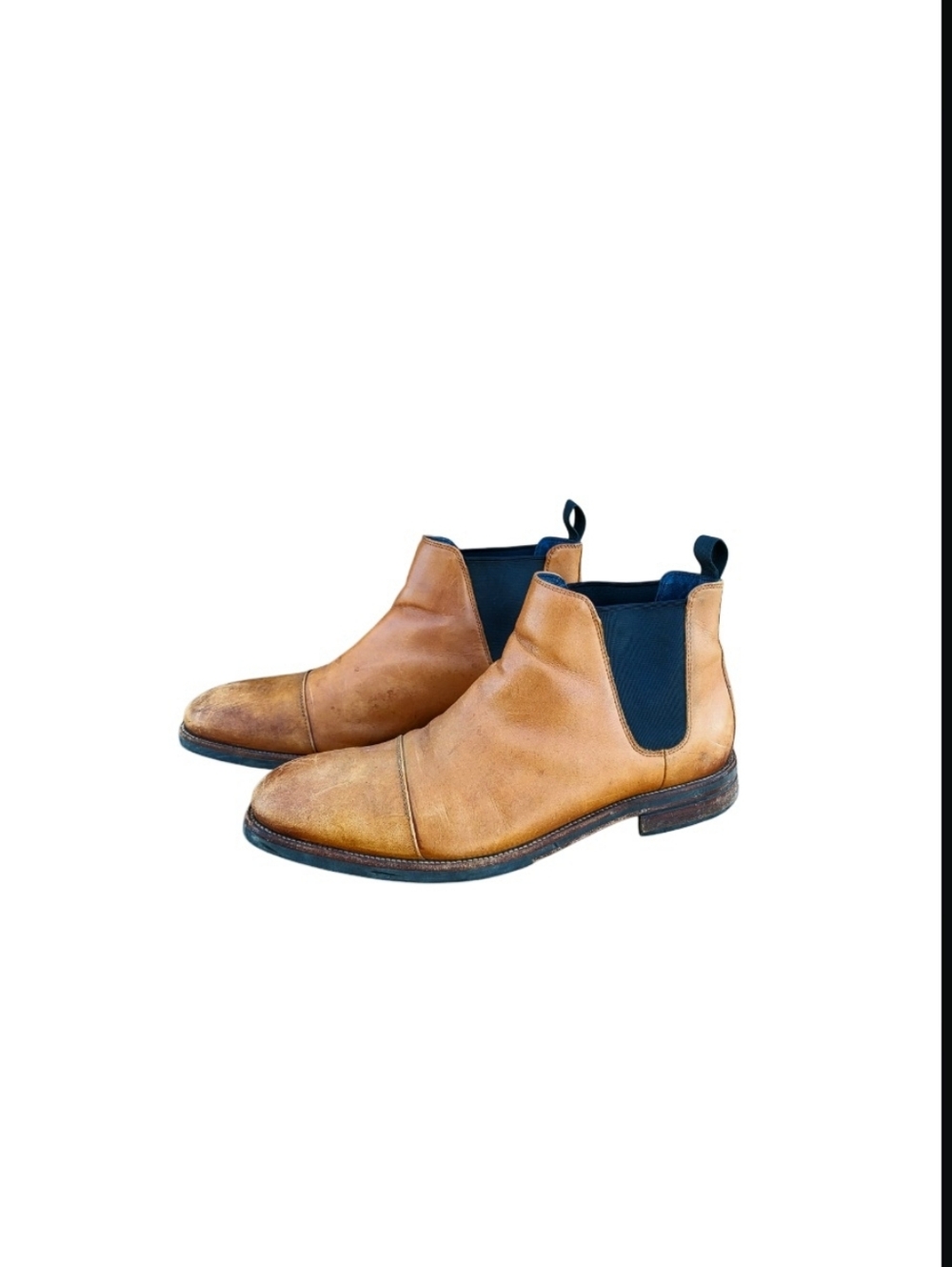 Cole Haan Wagner Grand Waterproof Tan Brown Chelsea Boot Casual Shoe Men 9.5